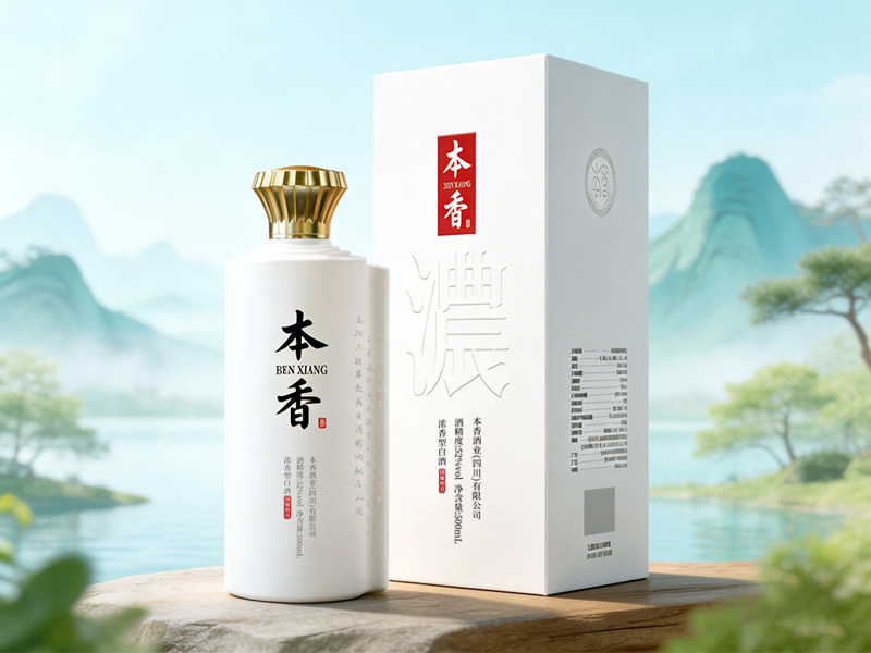 本香酒&middot;浓香经典（白）