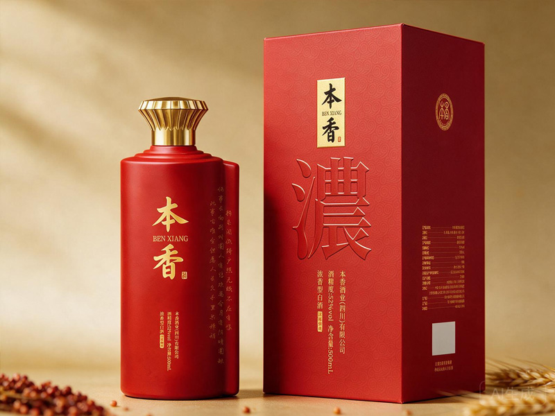 本香酒&middot;浓香经典（红）
