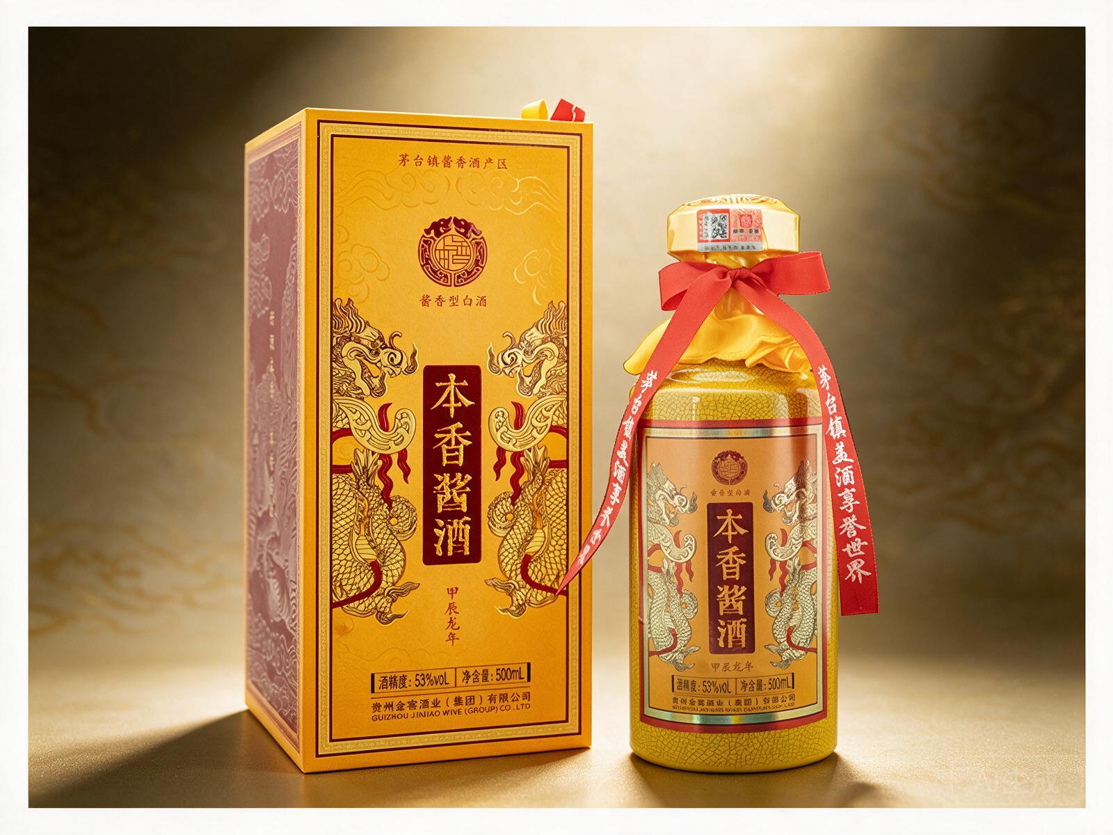 本香酱酒龙年纪念酒