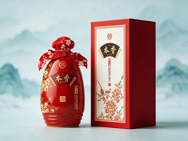 本香酒 清雅（红）